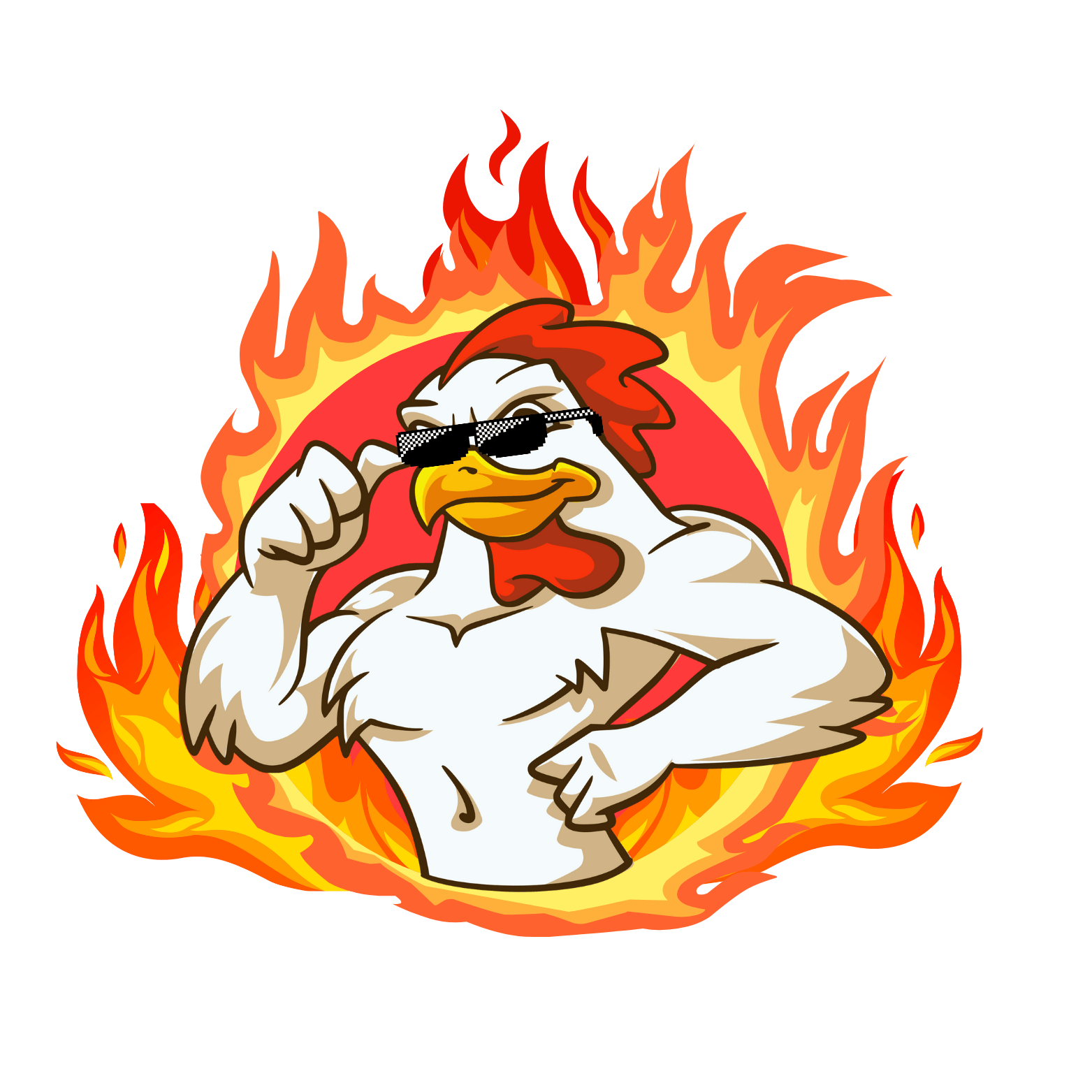 YUBU HI CHICKS Logo